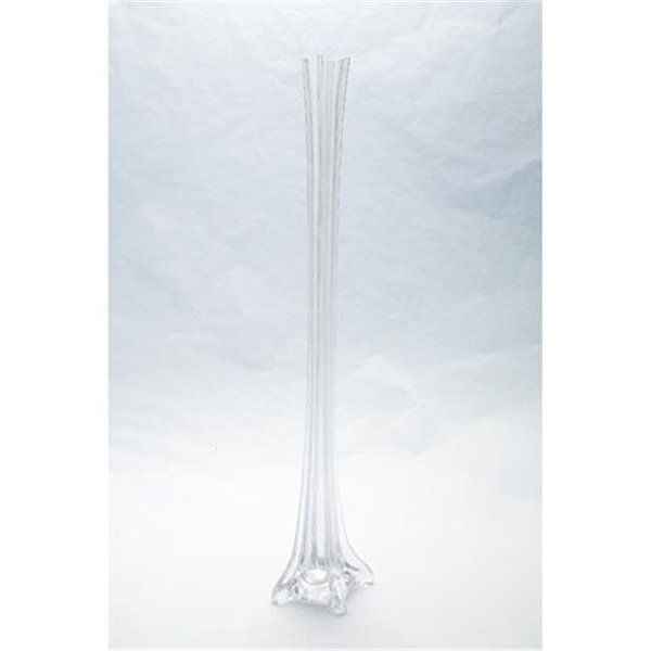 Diamond Star Diamond Star 87187 24 in. Tower Vase; Clear 87187-24C